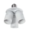 Adaptador 1xE27 a 3xE27