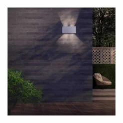 Aplique Cube Plus acabado blanco LED 20w 4000k 1400lm IP54 estilo moderno