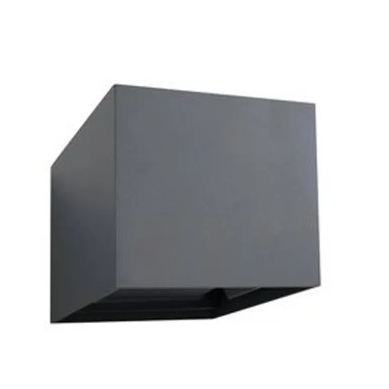 Aplique cubo gris oscuro 3000k