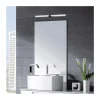 Aplique de pared Bonne LED 8w 720lm 4000k IP44 66cm moderno acabado negro ideal para baños