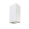 Aplique de pared Confo 2L aluminio blanco 2XGU10 exterior estilo moderno IP44