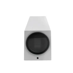 Aplique de pared Confo 2L aluminio blanco 2XGU10 exterior estilo moderno IP44