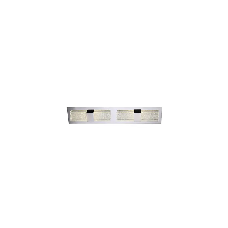 Aplique de pared cromo, moderno 4L led