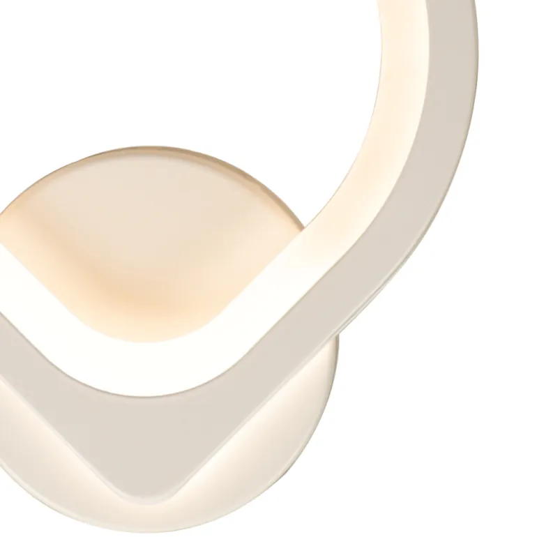Aplique de pared Hoja Blanca LED 8w 4000K
