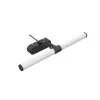 Aplique de pared Odile LED 8w 880lm 4000k IP44 60cm moderno acabado negro ideal para baños