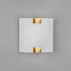 Aplique de pared Pura Bronce Viejo 1XE27 20cm Alto