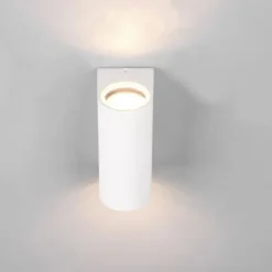Aplique de pared Roya Semicircular Blanco 2XGU10 IP44
