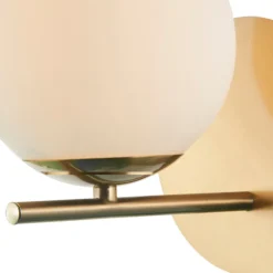 Aplique de pared Vary 1L Oro envejecido 1xE14
