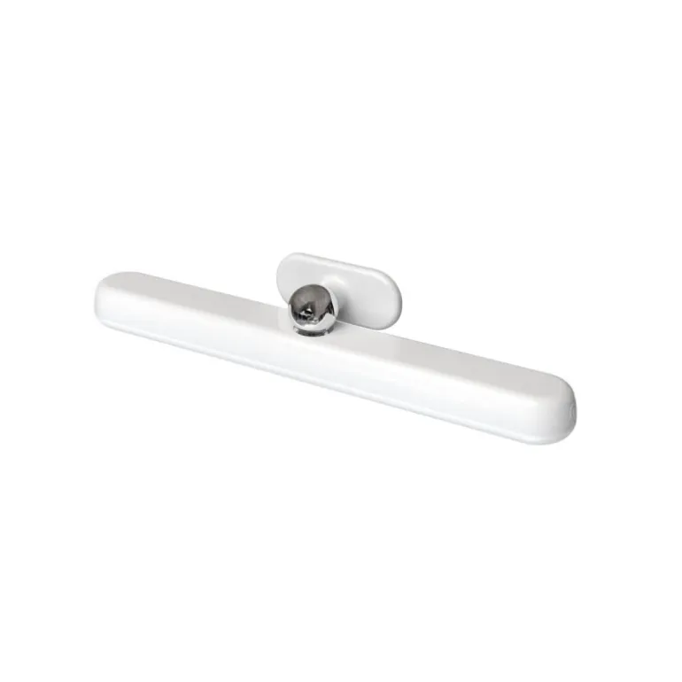 Aplique LED Odette 1.5W 120Lm 4000K acabado blanco moderno con batería y encendido táctil 24cm