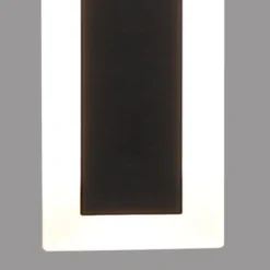 Aplique Lineal Negro 80 LED 19W 4000K 60CM