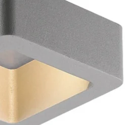 Aplique Palma gris