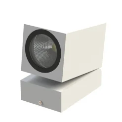Aplique rectangular blanco 5w