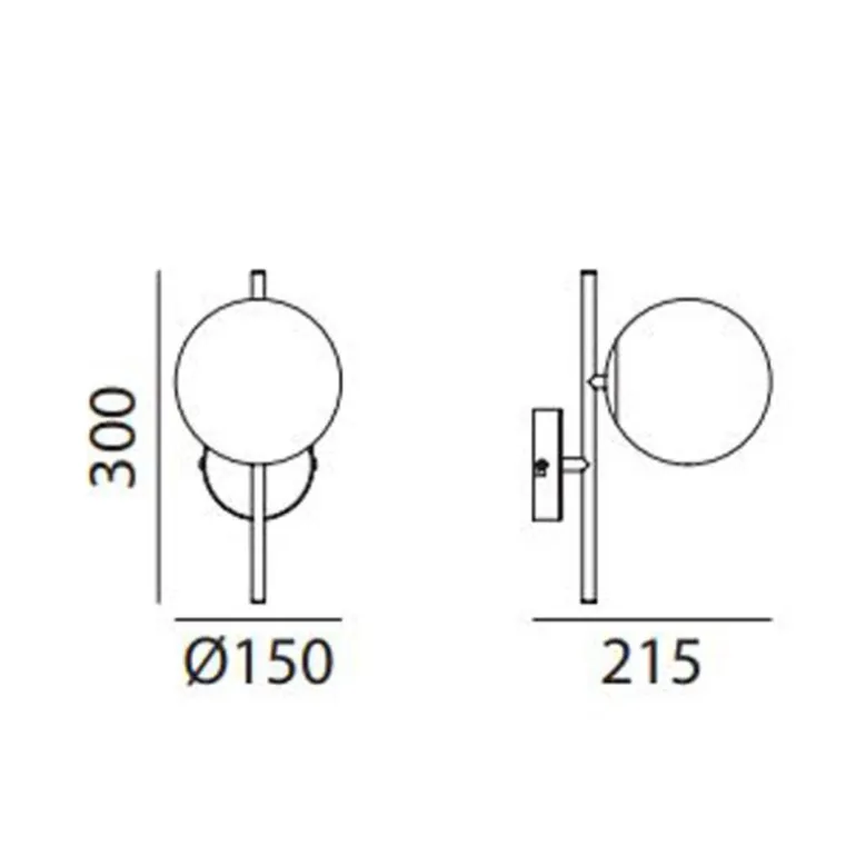 Aplique Rondo Negro 1L
