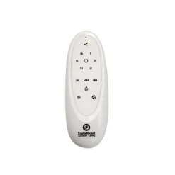 Areca níquel LED 45w 3CCT acabado níquel estilo moderno aspas plegables motor DC 106cm Ø