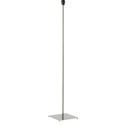 Base de lampara de pie kit cromo mate