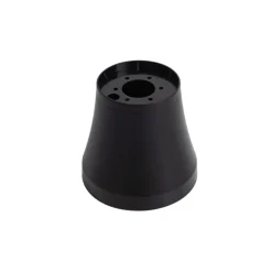 Base para ventilador de techo acabado negro