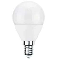 Bombilla Esférica 6w 6000k E14
