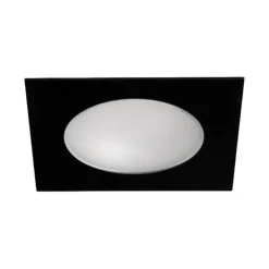 Downlight cuadrado negro 30w 6000k