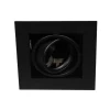 Empotrable Cardan Negro 1L GU10