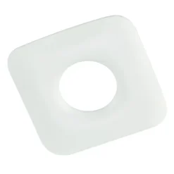 Empotrable cuadrado 1l blanco Lisa