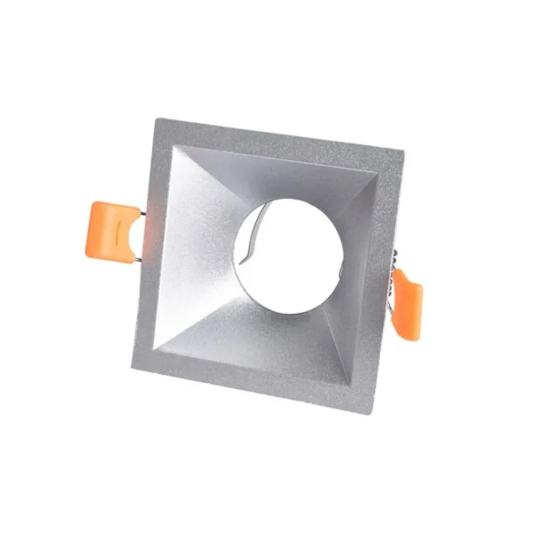 Empotrable Living cuadrado plata