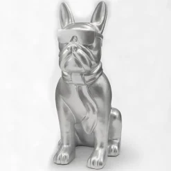 Figura Bulldog Plata XXL