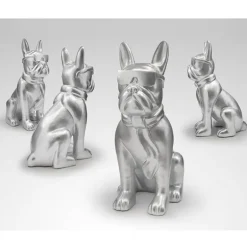 Figura Bulldog Plata XXL