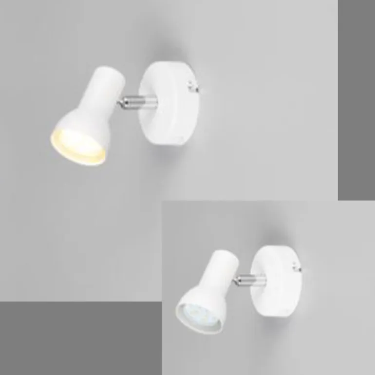 Foco Cantar 1L Blanco Orientable 1XGU10 8CMØ