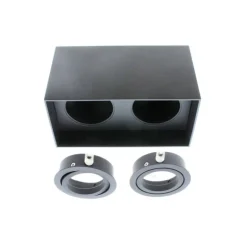 Foco Clark 2L negro