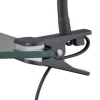 Foco de pinza Wanda 1xGU10 acabado negro interruptor on/off estilo moderno brazo flexible