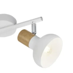 Foco de superficie Latika Blanco 2L 2XE14