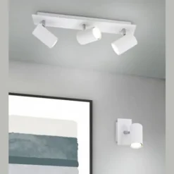 Foco de superficie Marley 1L Blanco Orientable 1XGU10