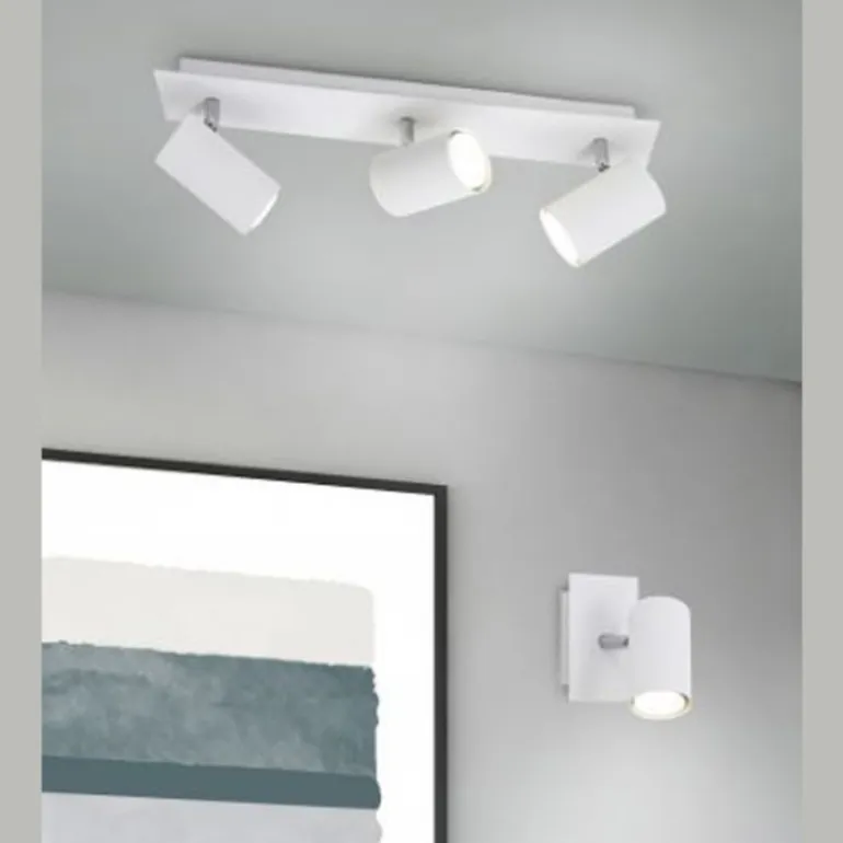 Foco de superficie Marley 1L Blanco Orientable 1XGU10
