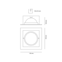 Kardan Tecno AR111 Blanco