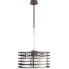 LAMPARA CELL 2 WENGUE REDONDA 3L E27
