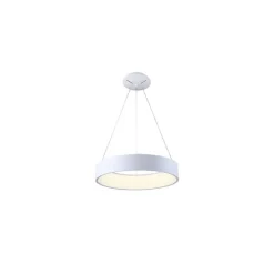 Lampara colgante techo blanca 96w