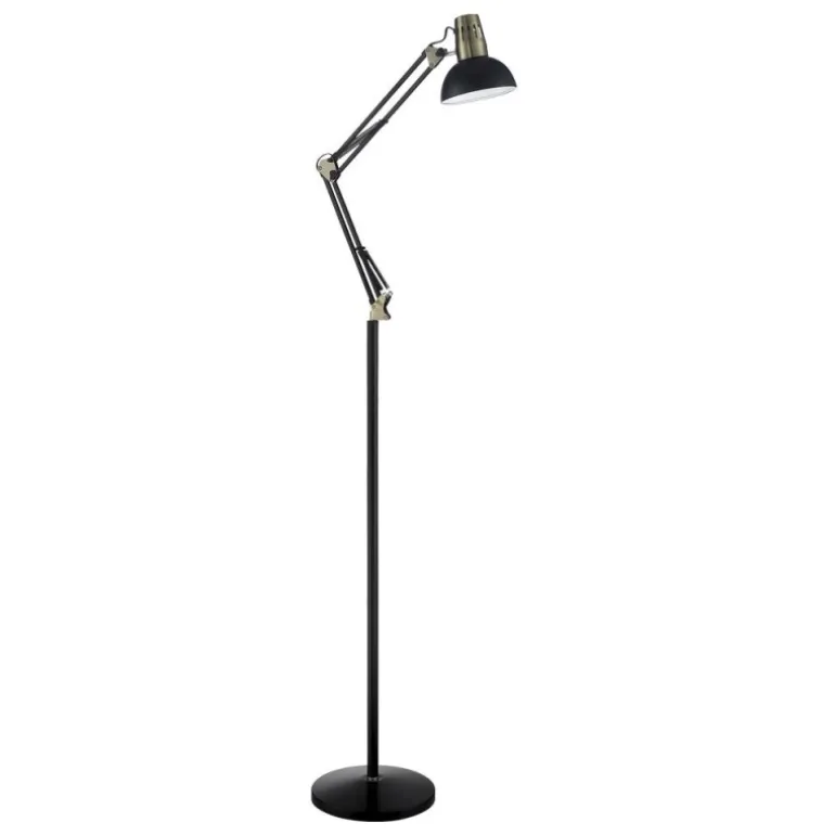 Lampara de pie Artic Negro