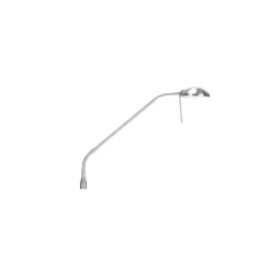LAMPARA DE PIE DYLE LED 6W CROMO MATE