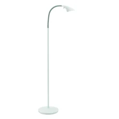 LAMPARA DE PIE LILY LED 6.5W PINTURA BLANCA