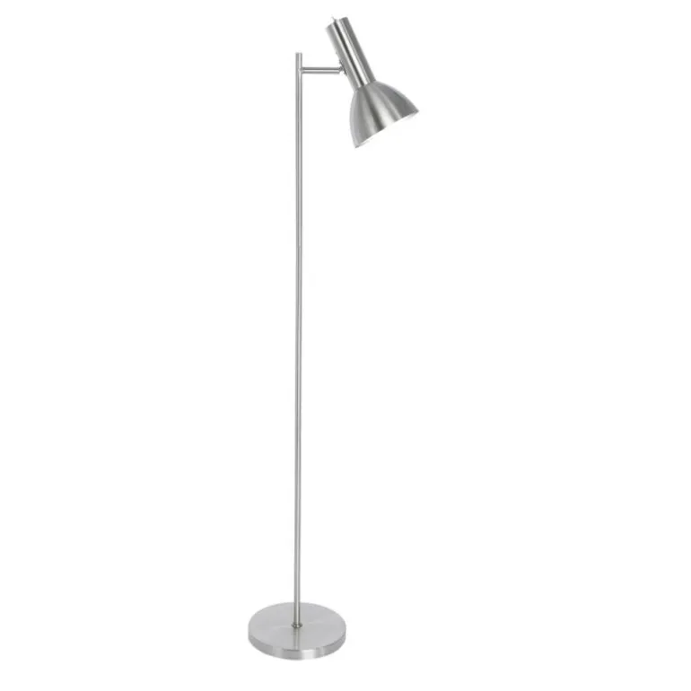 Lampara de pie Lumiere Niquel satinado