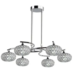 Lampara 6l cromo
