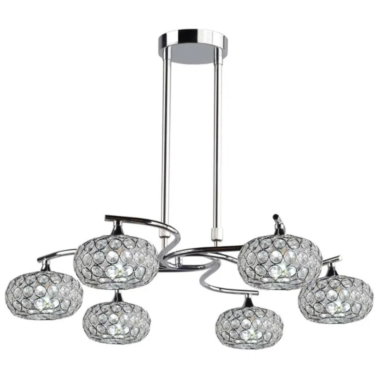Lampara 6l cromo