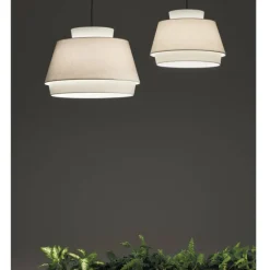 Lámpara colgante Aspen blanco 45