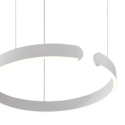 Lámpara colgante Aura Blanco