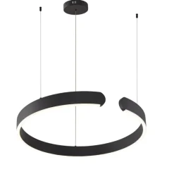 Lámpara colgante Aura Negro