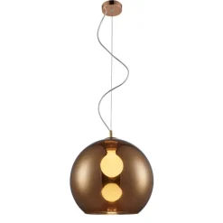 Lámpara colgante Ball Cobre