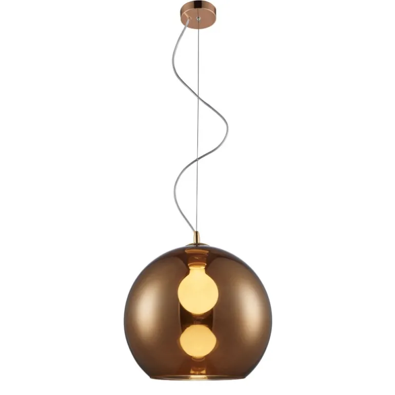 Lámpara colgante Ball Cobre