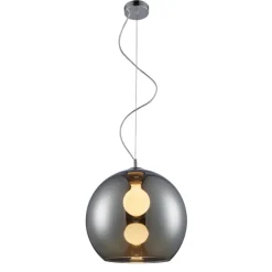 Lámpara colgante Ball Cromo