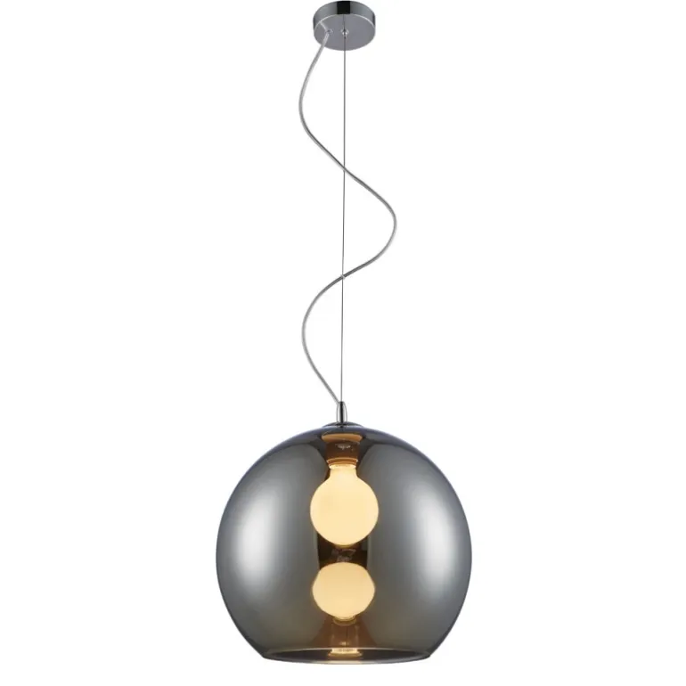 Lámpara colgante Ball Cromo