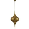 Lámpara colgante de techo Amman Cobre 1XE27 30CM Ø